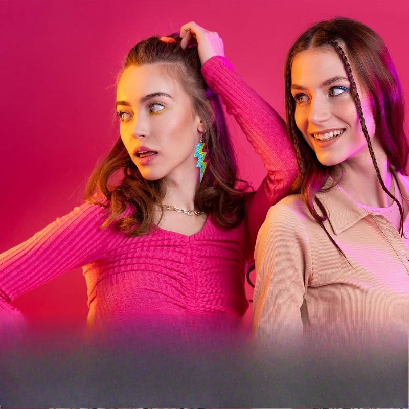 80s Neon Earrings for Women Ac - Women'S Fashion In The 80S recensie en prijs