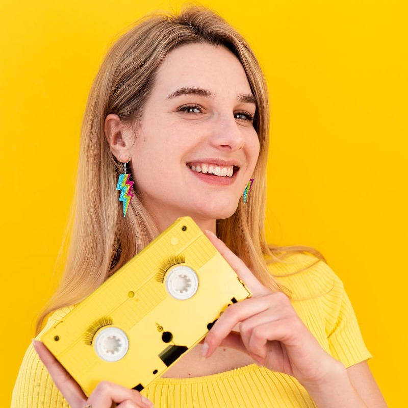 80s Neon Earrings for Women Ac - Women'S Fashion In The 80S recensie en prijs