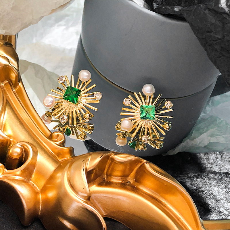 Sunflower Crystal Stud Earring - Women Fashion Nz recensie en prijs