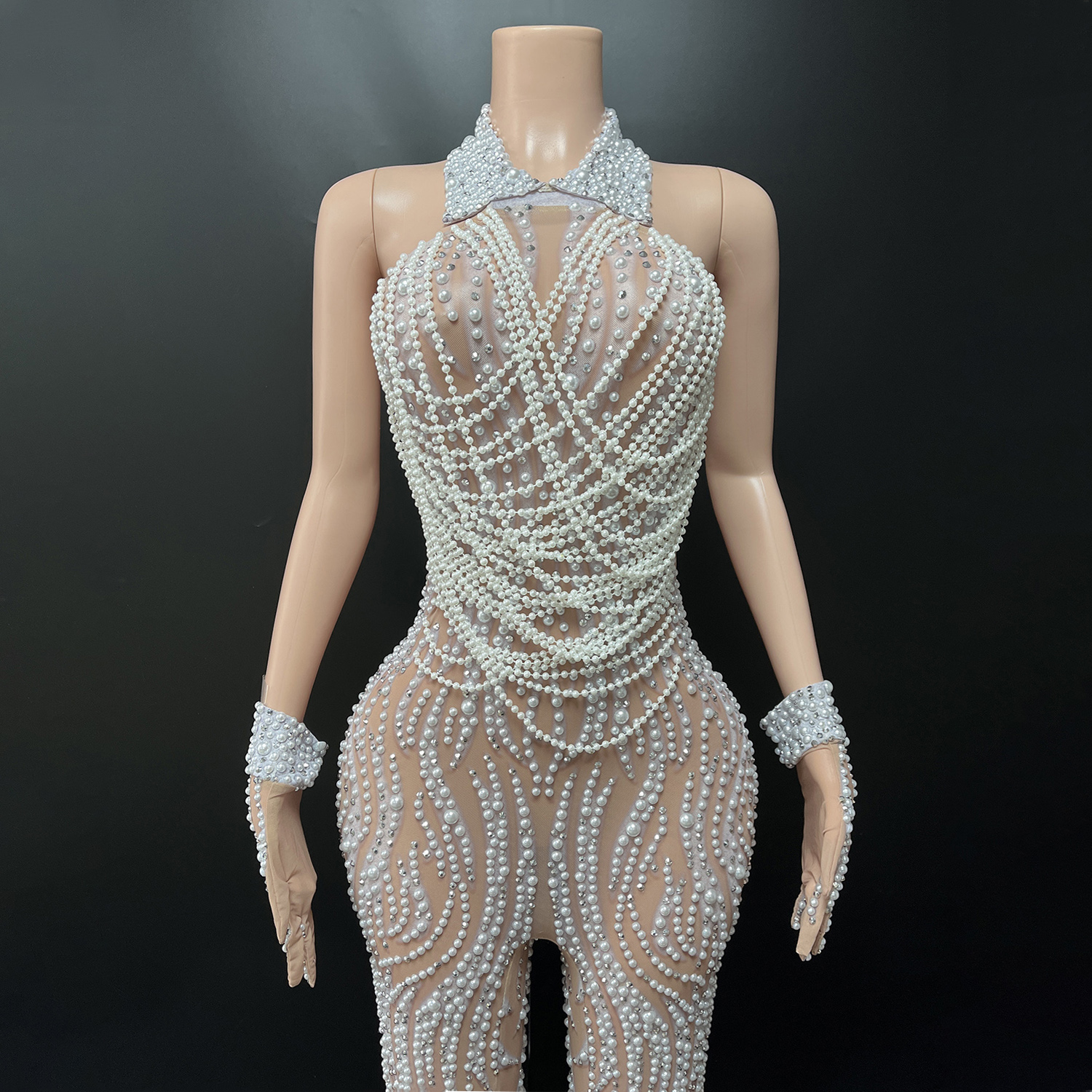 Elegant Luxury Beaded Rhinesto - Women Fashion Gloves recensie en prijs