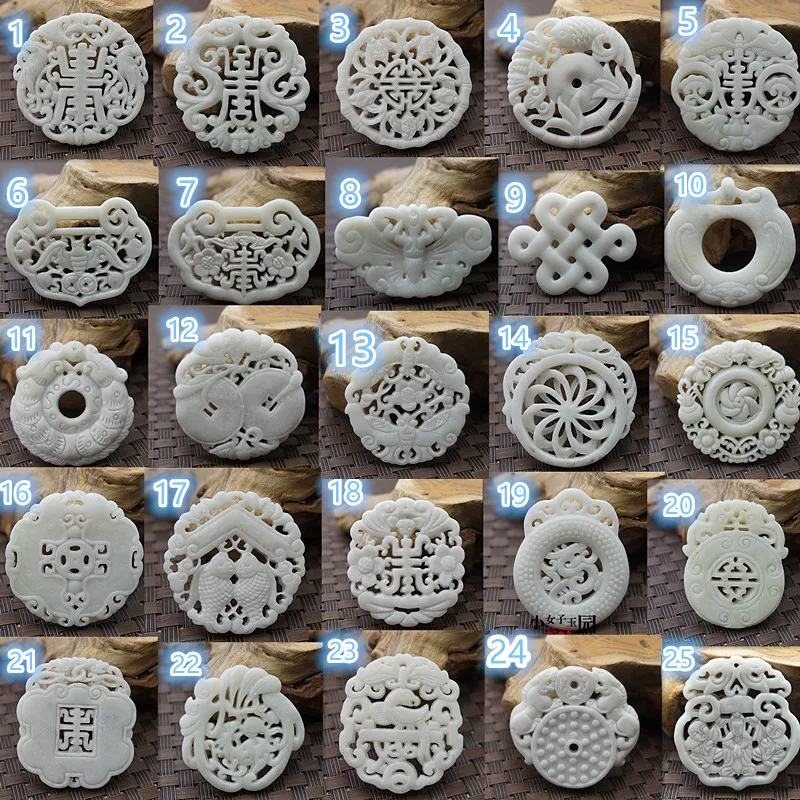 Natural White Jade Carved Luck - Women'S Fashion Jewellery recensie en prijs