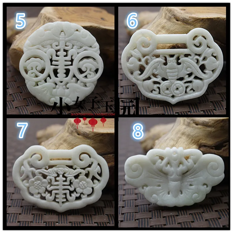Natural White Jade Carved Luck - Women'S Fashion Jewellery recensie en prijs