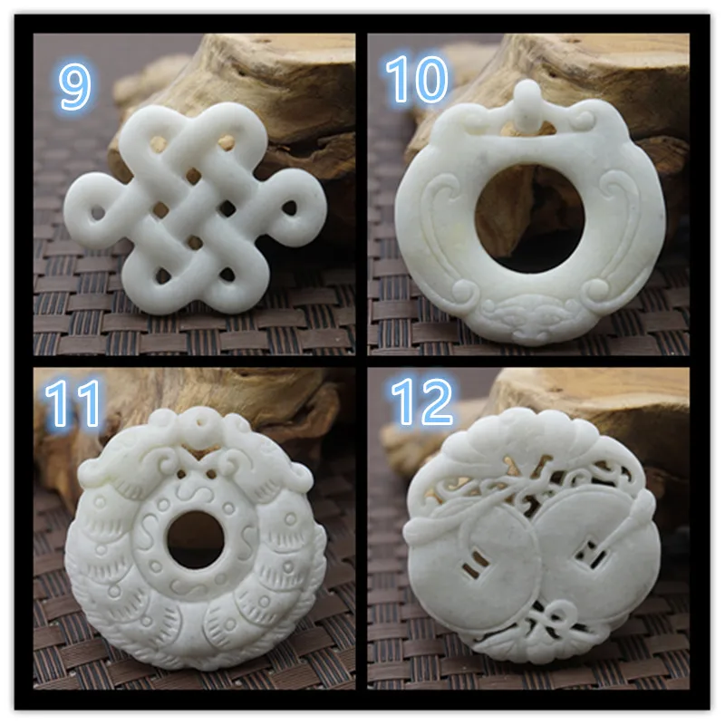 Natural White Jade Carved Luck - Women'S Fashion Jewellery recensie en prijs